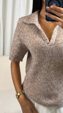 Pull manches courtes